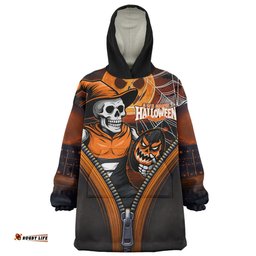 GWS GIANTS Halloween Night Reaper Zipper Wearable Blanket Hoodie Aussie Oodie