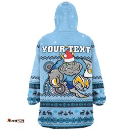 New South Wales Cockroaches Christmas Custom Ugly Xmas And Aboriginal Patterns For Die Hard Fan Wearable Blanket Hoodie Aussie Oodie