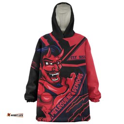 Melbourne Battlefield Glory Gear Wearable Blanket Hoodie Aussie Oodie