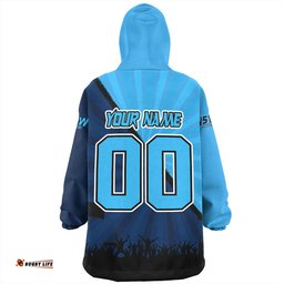 New South Wales Blues Origin Battleground Blues Unleashed Wearable Blanket Hoodie Aussie Oodie