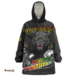 Penrith Panthers Chasing Victory 2025 Final Series Pride Wearable Blanket Hoodie Aussie Oodie