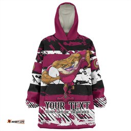 Cane Toads Sport Theme Song Inspired Wearable Blanket Hoodie Aussie Oodie