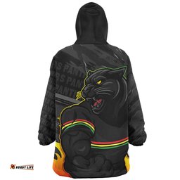 Penrith Panthers Defend The Pride Wearable Blanket Hoodie Aussie Oodie