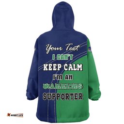 New Zealand Warriors Custom Team Of Us Die Hard Fan Supporters Wearable Blanket Hoodie Aussie Oodie