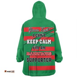 South Sydney Rabbitohs Custom Team Of Us Die Hard Fan Supporters Wearable Blanket Hoodie Aussie Oodie
