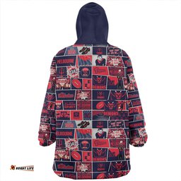 Melbourne Legacy Of The Pride Comic Style Wearable Blanket Hoodie Aussie Oodie