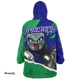 New Zealand Warriors Chasing Victory 2025 Final Series Pride Wearable Blanket Hoodie Aussie Oodie