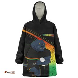 Penrith Panthers Custom Team Of Us Die Hard Fan Supporters Wearable Blanket Hoodie Aussie Oodie