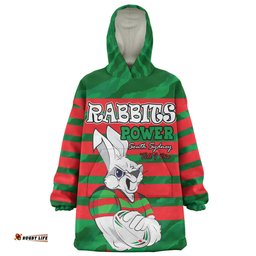 South Sydney Rabbitohs I Hate Being This Awesome But Bunnies Wearable Blanket Hoodie Aussie Oodie