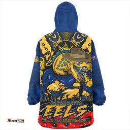 Parramatta Eels Ripped Legacy Of The Game The ANZAC Spirit Lives On Wearable Blanket Hoodie Aussie Oodie