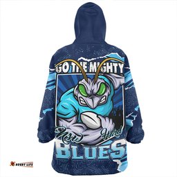 New South Wales Blues NSW Rampage Cockroaches Edition Wearable Blanket Hoodie Aussie Oodie