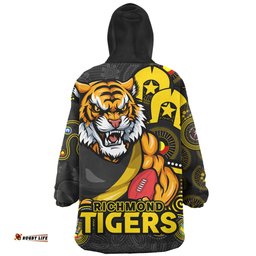 Richmond NAIDOC Spirit Of Country Wearable Blanket Hoodie Aussie Oodie