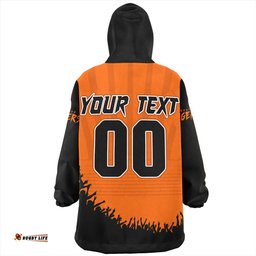 Wests Tigers Heart Of A Fighter Tough And Fearless Wearable Blanket Hoodie Aussie Oodie