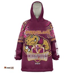 Cane Toads Sport Custom Talent Win Games But Teamwork And Intelligence Win Championships With Aboriginal Style Wearable Blanket Hoodie Aussie Oodie