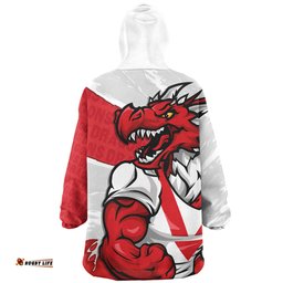 St. George Illawarra Dragons Defend The Pride Wearable Blanket Hoodie Aussie Oodie