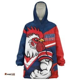 Sydney Roosters Defend The Pride Wearable Blanket Hoodie Aussie Oodie
