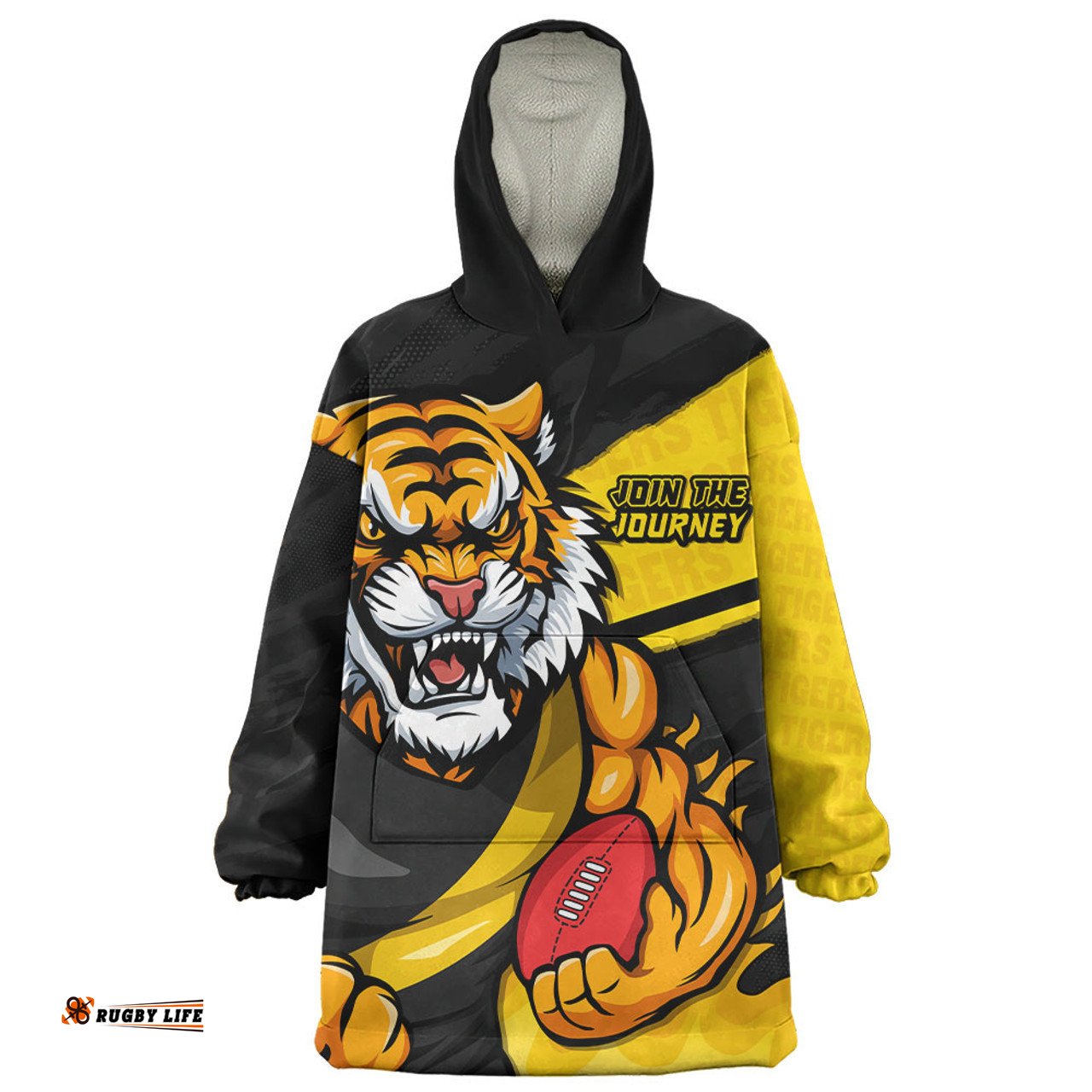 Richmond Defend The Pride Wearable Blanket Hoodie Aussie Oodie