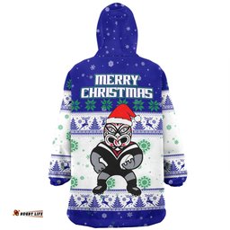 New Zealand Warriors Christmas Custom Snug Hoodie - Special Ugly Christmas Snug Hoodie