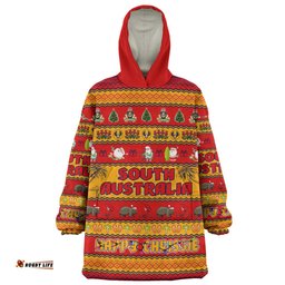 South Australia Christmas Custom Snug Hoodie - Happy Chrissie Ugly Style Snug Hoodie
