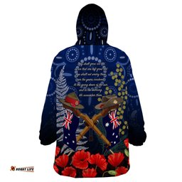 anzac wearable blanket hoodie australia aboriginal mix new zealand slouch hats
