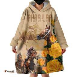 personalised melbourne horse racing wearable blanket hoodie australia wonder horse
