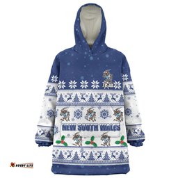 New South Wales Cockroaches Christmas Custom Snug Hoodie - Special Ugly Christmas Snug Hoodie