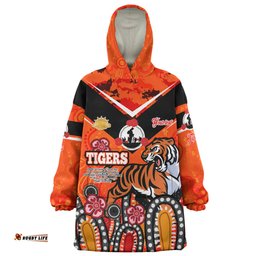Wests Tigers Anzac Day Custom Snug Hoodie - Tigers Anzac Quotes Oodie