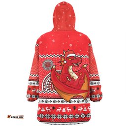 St. George Illawarra Dragons Christmas Custom Snug Hoodie - Ugly Xmas And Aboriginal Patterns For Die Hard Fan Snug Hoodie