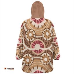 Australia Aboriginal Snug Hoodie - Aboriginal Dot Art Style Painting Inspired Snug Hoodie