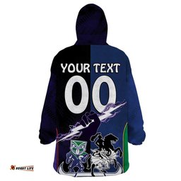 custom dragons cowboys combine storm warriors wearable blanket hoodie sport style version 01
