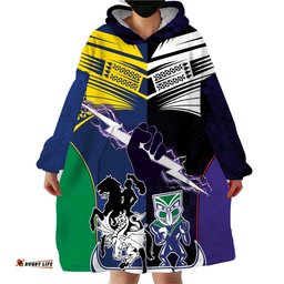 custom dragons cowboys combine storm warriors wearable blanket hoodie sport style version 01