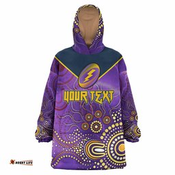 storm rugby snug hoodie custom anzac storms sport oodie blanket