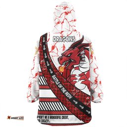 St. George Illawarra Dragons Snug Hoodie - Theme Song For With Sporty Style