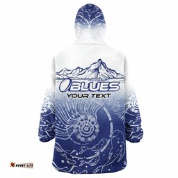 blues rugby snug hoodie custom blues rugby mountain style oodie blanket