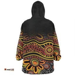 Australia Aboriginal Custom Snug Hoodie - Dot In Aboriginal Style Snug Hoodie