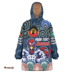roosters naidoc week rugby snug hoodie naidoc sydney roosters oodie blanket