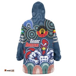 roosters naidoc week rugby snug hoodie naidoc sydney roosters oodie blanket