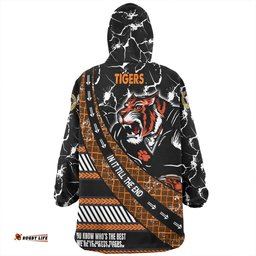 Wests Tigers Snug Hoodie - Theme Song For Rugby With Sporty Style