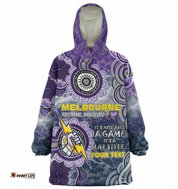 australia melbourne custom wearable blanket hoodie up the mighty wearable blanket hoodie