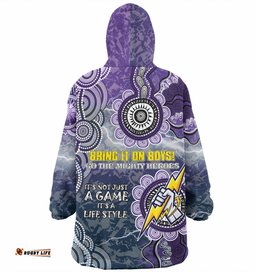 Melbourne Storm Custom Snug Hoodie - Up The Mighty Oodie