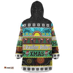 Penrith Panthers Christmas Aboriginal Custom Snug Hoodie - Indigenous Knitted Ugly Xmas Style Snug Hoodie