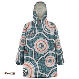 Australia Aboriginal Snug Hoodie - Aboriginal Dot Art Style Snug Hoodie