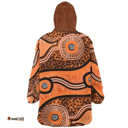 Australia Aboriginal Snug Hoodie - Australian Aboriginal Background
  Snug Hoodie