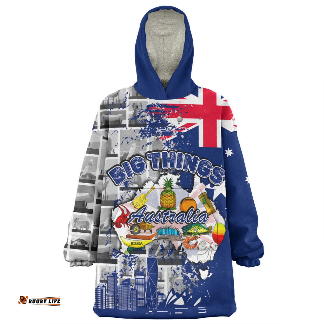 Australia Snug Hoodie - Australia Big Things Snug Hoodie