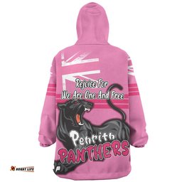 Penrith Panthers Snug Hoodie - Happy Australia Day We Are One And Free V2