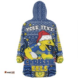 Parramatta Eels Christmas Custom Snug Hoodie - Christmas Knit Patterns Vintage Jersey Ugly Snug Hoodie