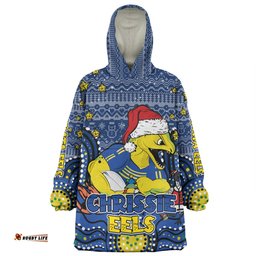 Parramatta Eels Christmas Custom Snug Hoodie - Christmas Knit Patterns Vintage Jersey Ugly Snug Hoodie