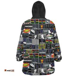 Penrith Panthers Snug Hoodie - Team Of Us Die Hard Fan Supporters Comic Style
