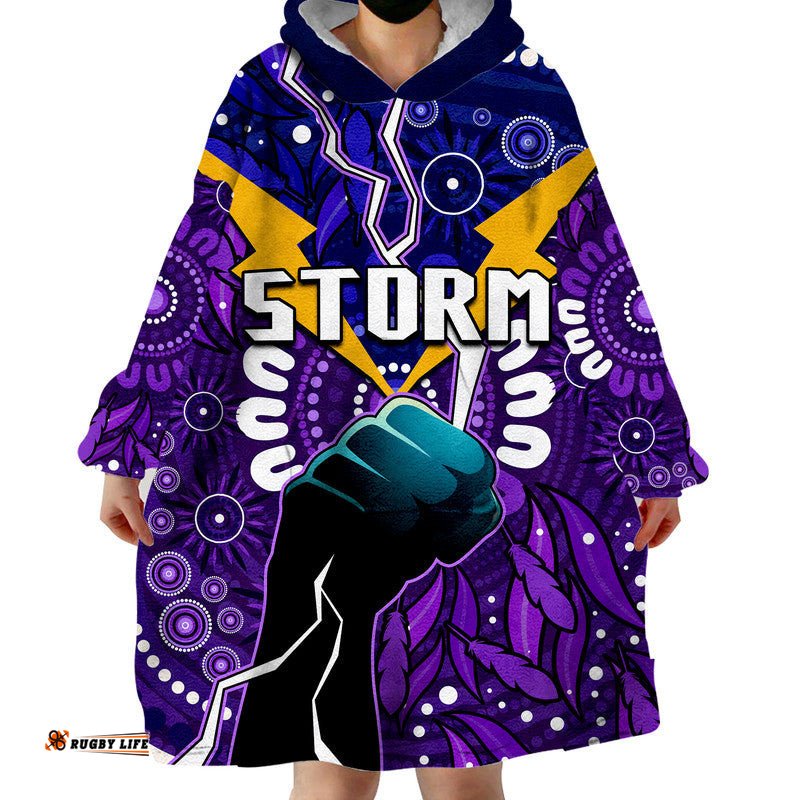 storm rugby wearable blanket hoodie indigenous with thunder go storm
