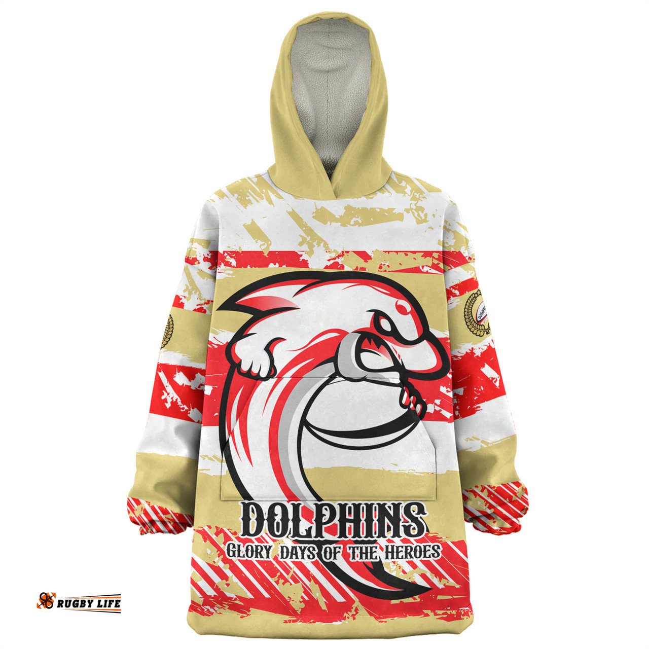 Redcliffe Dolphins Snug Hoodie - Theme Song Inspired